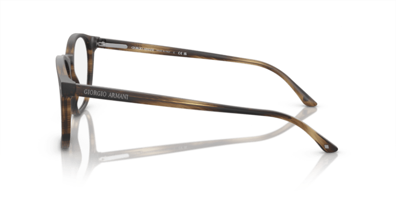 Striped Matte Dark Brown - 0AR7074 8053672392074