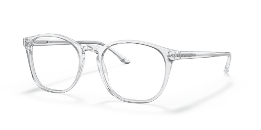 0AR7074 - Giorgio Armani - Transparent - (Crystal 5893) - 50 - 19 - 145 MM - Ardor Eyewear 8056597427739