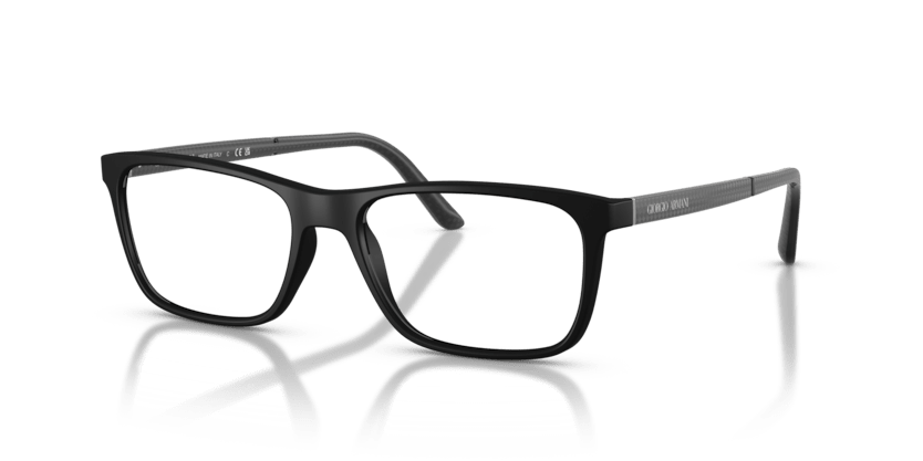 0AR7104 - Giorgio Armani - Black - (Black Rubber 5063) - 55 - 17 - 145 MM - Ardor Eyewear 8053672542431