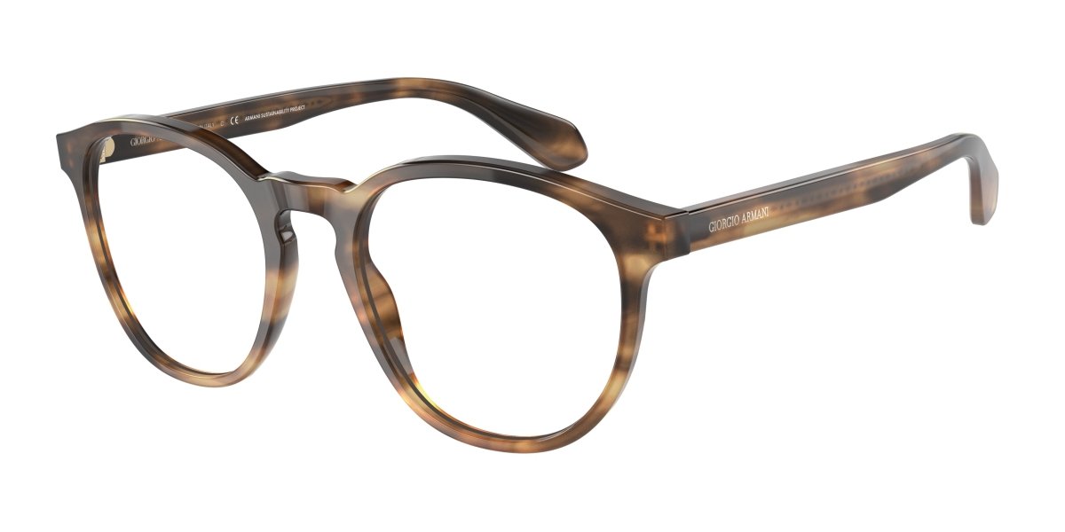 0AR7216 - Giorgio Armani - Brown - (Opal Striped Brown 5942) - 50 - 20 - 145 MM - Ardor Eyewear 8056597631587