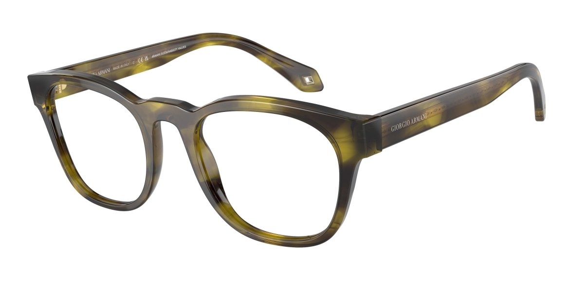 0AR7242 - Giorgio Armani - Green - (Striped Green 5987) - 49 - 21 - 145 MM - Ardor Eyewear 8056597833349