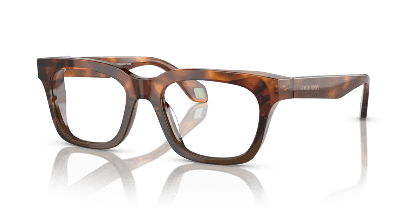 0AR7247U - Giorgio Armani - Brown - (Havana Red/Opal Olive Green 5988) - 52 - 19 - 140 MM - Ardor Eyewear 8056597940115