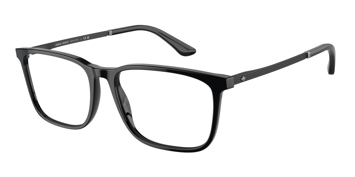 0AR7249 - Giorgio Armani - Black - (Black 5001) - 57 - 17 - 145 MM - Ardor Eyewear 8056597942317