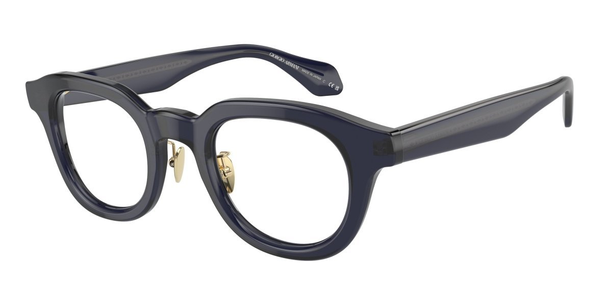 0AR7253 - Giorgio Armani - Blue - (Transparent Blue 6064) - 45 - 25 - 145 MM - Ardor Eyewear 8056597999717