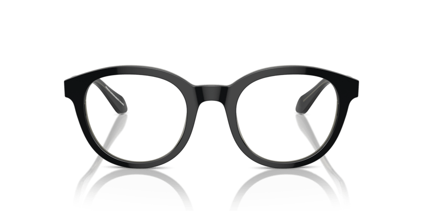 0AR7256 - Giorgio Armani - Black - (Top Black/Transparent Green 6087) - 48 - 22 - 145 MM - Ardor Eyewear 8056262045183