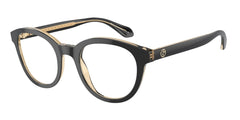 0AR7256 - Giorgio Armani - Black - (Top Black/Transparent Orange 6084) - 48 - 22 - 145 MM - Ardor Eyewear 8056262045121