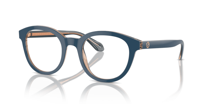 0AR7256 - Giorgio Armani - Blue - (Top Blue/Transparent Brown 6085) - 48 - 22 - 145 MM - Ardor Eyewear 8056262045145