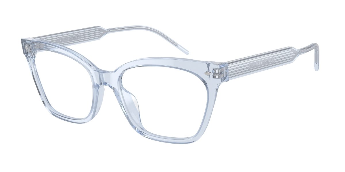 0AR7257U - Giorgio Armani - Blue - (Transparent Light Blue 6081) - 52 - 18 - 140 MM - Ardor Eyewear 8056262047064