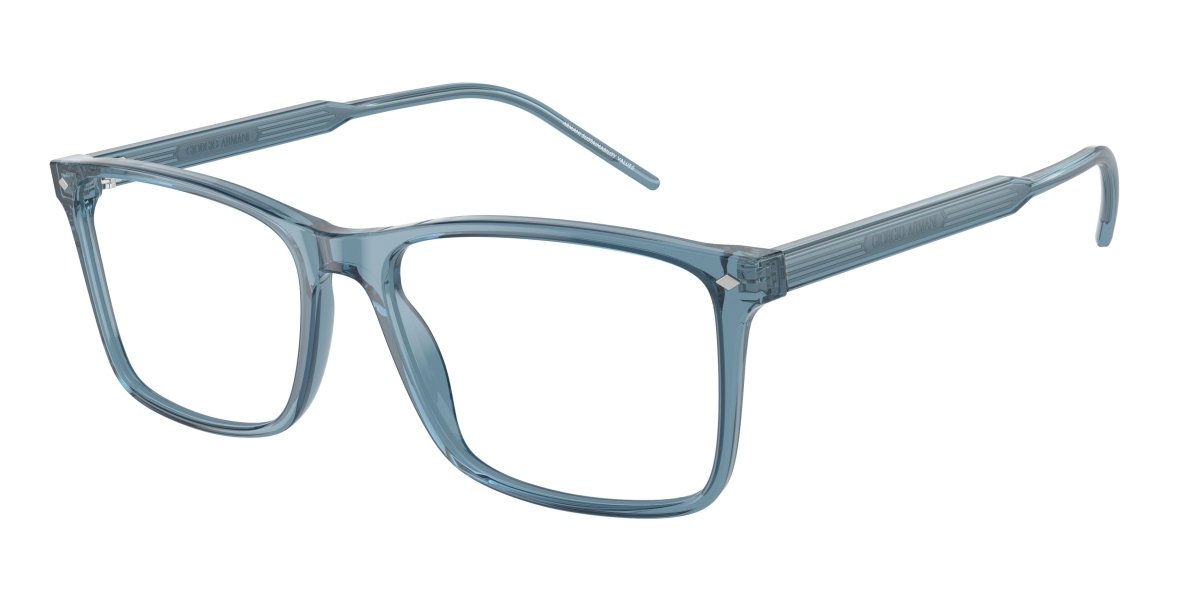 0AR7258 - Giorgio Armani - Blue - (Transparent Blue 6071) - 55 - 17 - 145 MM - Ardor Eyewear 8056262038543