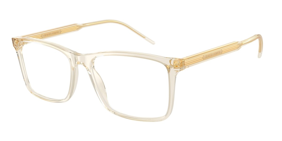 0AR7258 - Giorgio Armani - Yellow - (Transparent Yellow 6077) - 55 - 17 - 145 MM - Ardor Eyewear 8056262038529