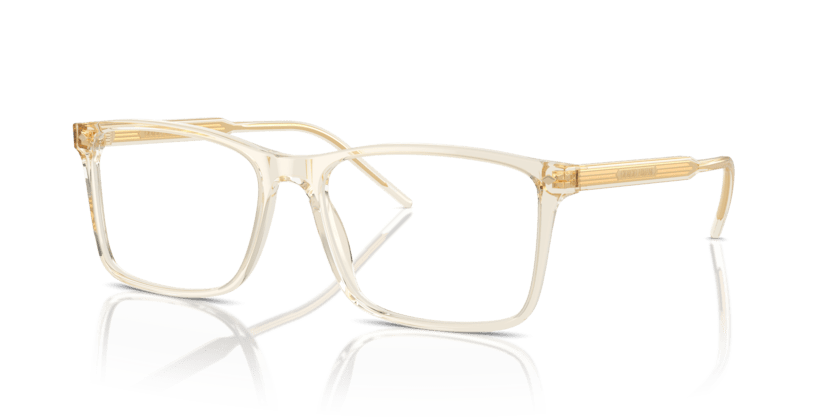 0AR7258 - Giorgio Armani - Yellow - (Transparent Yellow 6077) - 55 - 17 - 145 MM - Ardor Eyewear 8056262038529