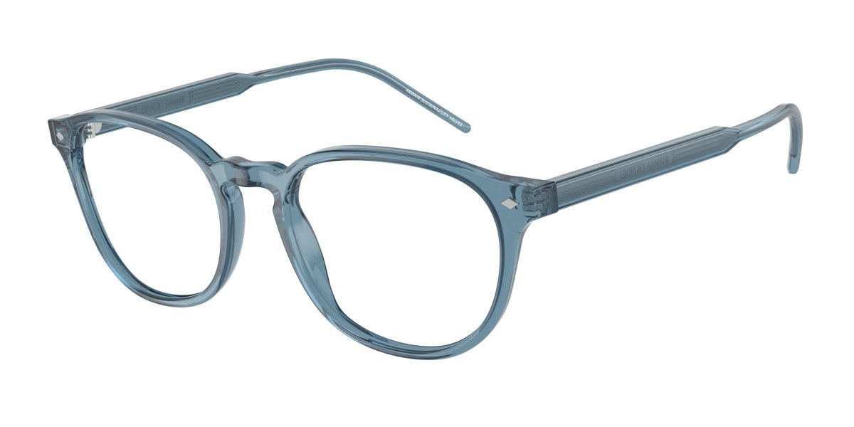 0AR7259 - Giorgio Armani - Blue - (Transparent Blue 6071) - 50 - 19 - 145 MM - Ardor Eyewear 8056262045299