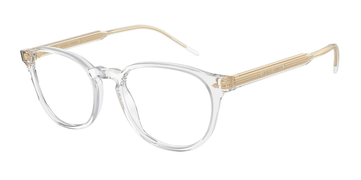 0AR7259 - Giorgio Armani - Transparent - (Crystal 6075) - 50 - 19 - 145 MM - Ardor Eyewear 8056262045350