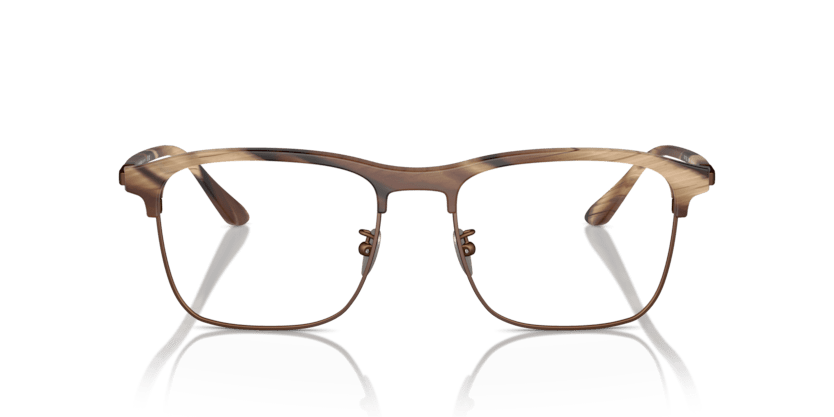 0AR7262 - Giorgio Armani - Brown - (Matte Brown Horn 6065) - 54 - 18 - 145 MM - Ardor Eyewear 8056262033777