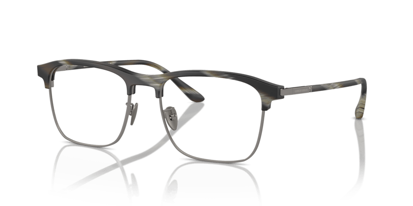 0AR7262 - Giorgio Armani - Green - (Matte Green Horn 6066) - 54 - 18 - 145 MM - Ardor Eyewear 8056262033784