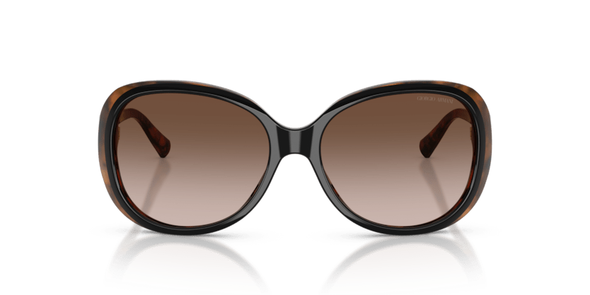 0AR8047 - Giorgio Armani - (Top Black Havana) Brown Gradient - 56 - 16 - 140 MM - Ardor Eyewear 8053672372748