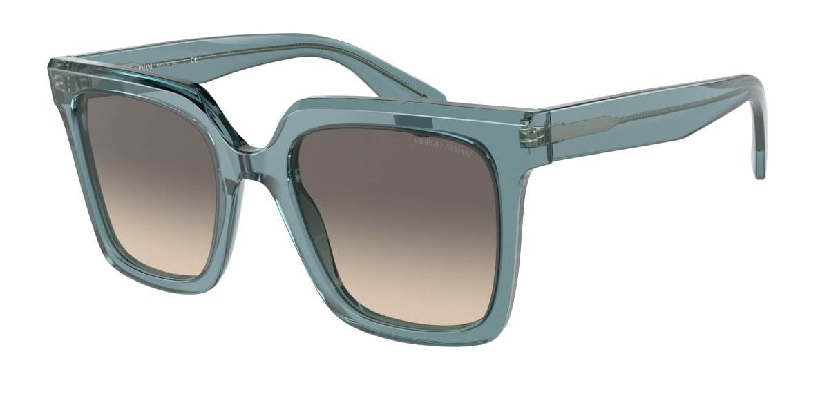 0AR8156 - Giorgio Armani - (Transparent Blue) Clear Gradient Grey - 52 - 21 - 140 MM - Ardor Eyewear 8056597628198