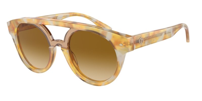 Giorgio Armani 0AR8163 Yellow Tortoise/Brown 8056597641869