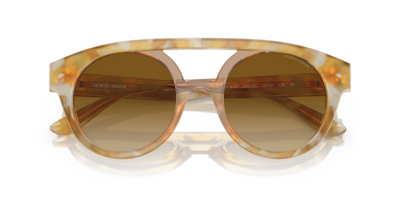 Giorgio Armani 0AR8163 Yellow Tortoise/Brown 8056597641869
