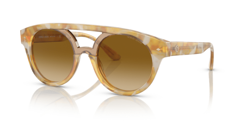Giorgio Armani 0AR8163 Yellow Tortoise/Brown 8056597641869