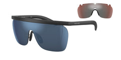 0AR8169 - Giorgio Armani - (Rubber Black) Dark Blue Mirror Blue - 33 - 133 - 130 MM - Ardor Eyewear 8056597738941