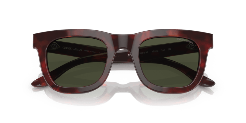 0AR8171 - Giorgio Armani - (Red Havana) Green - 49 - 23 - 145 MM - Ardor Eyewear 8056597733397