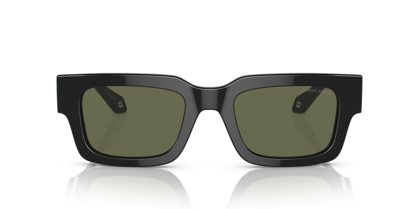 0AR8184U - Giorgio Armani - (Black) Polarized Green - 52 - 22 - 145 MM - Ardor Eyewear 8056597850674