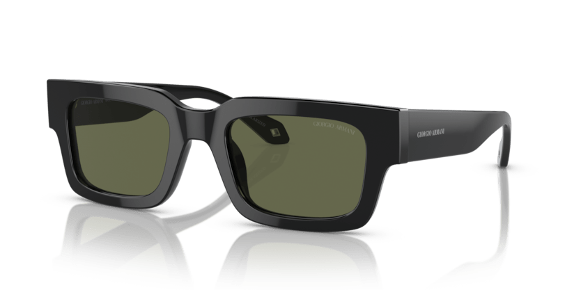 0AR8184U - Giorgio Armani - (Black) Polarized Green - 52 - 22 - 145 MM - Ardor Eyewear 8056597850674