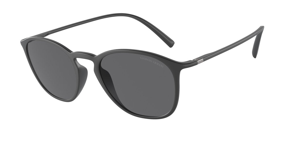 0AR8186U - Giorgio Armani - (Matte Grey) Polarized Dark Grey - 52 - 20 - 145 MM - Ardor Eyewear 8056262049358