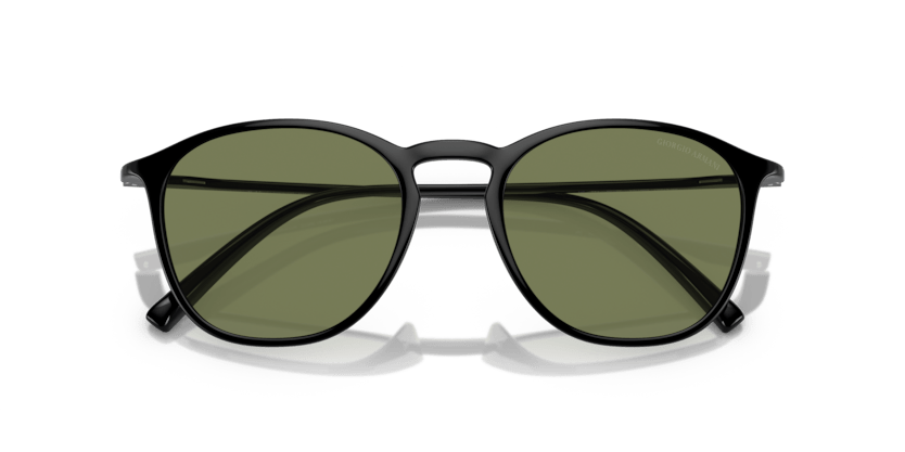 0AR8186U - Giorgio Armani - (Shiny Black) Green - 52 - 20 - 145 MM - Ardor Eyewear 8056597827553