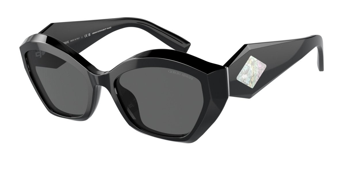 0AR8187U - Giorgio Armani - (Black) Dark Grey - 54 - 18 - 140 MM - Ardor Eyewear 8056597850940