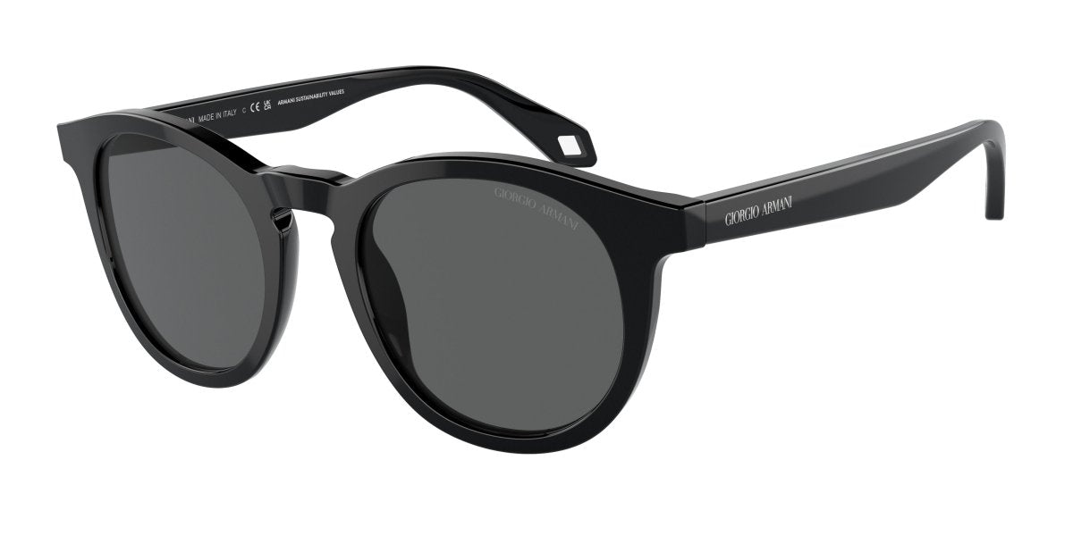 0AR8192 - Giorgio Armani - (Black) Dark Grey - 50 - 21 - 145 MM - Ardor Eyewear 8056597940535