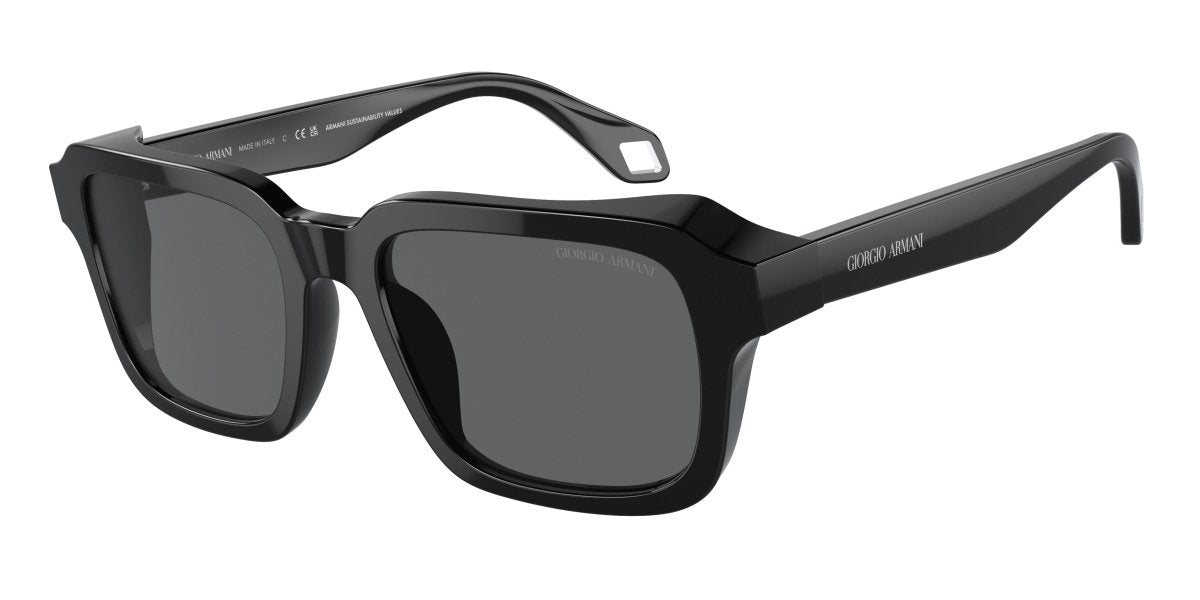 0AR8194U - Giorgio Armani - (Black) Dark Grey - 53 - 19 - 140 MM - Ardor Eyewear 8056597940467