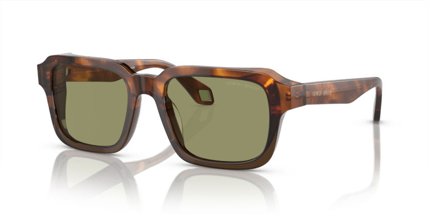 0AR8194U - Giorgio Armani - (Havana Red/Opaline Olive Green) Green - 53 - 19 - 140 MM - Ardor Eyewear 8056597940474