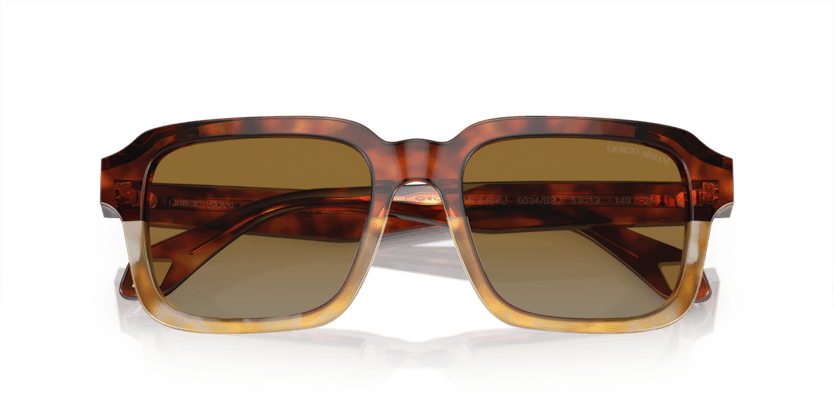 0AR8194U - Giorgio Armani - (Red Havana/Honey Havana) Light Grey Gradient Yellow - 53 - 19 - 140 MM - Ardor Eyewear 8056597940481