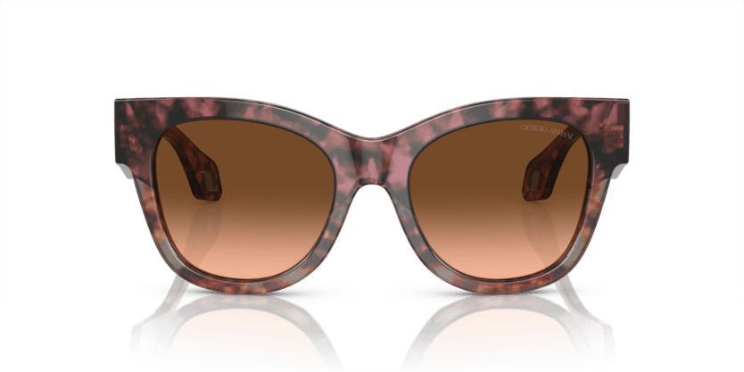 0AR8195U - Giorgio Armani - (Bordeaux Havana/Havana Grey) Pink Gradient Brown - 51 - 19 - 140 MM - Ardor Eyewear 8056597953658