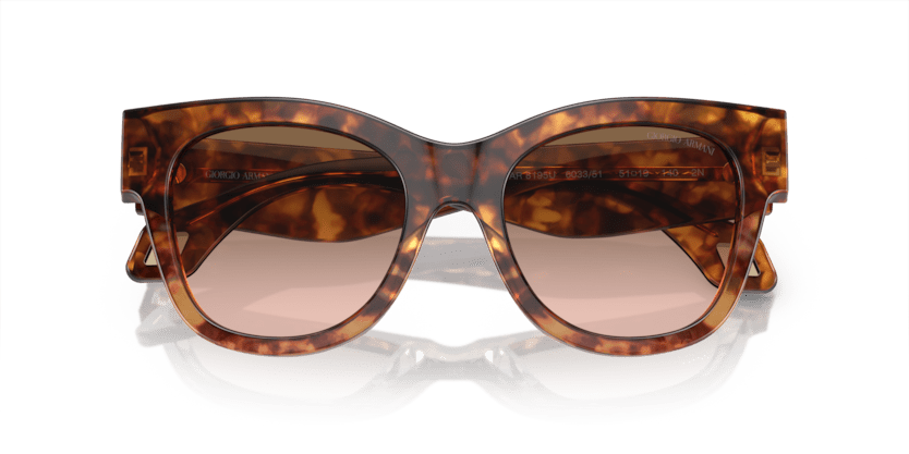 0AR8195U - Giorgio Armani - (Red Havana/Orange Havana) Gradient Brown - 51 - 19 - 140 MM - Ardor Eyewear 8056597940450