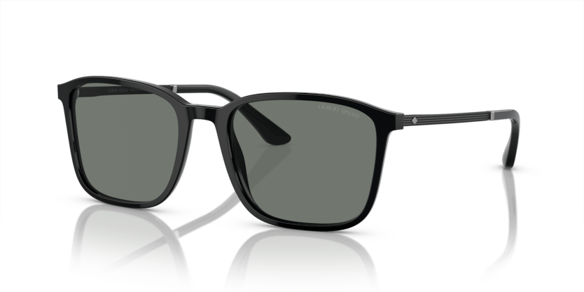 0AR8197 - Giorgio Armani - (Black) Grey - 55 - 19 - 145 MM - Ardor Eyewear 8056597942669