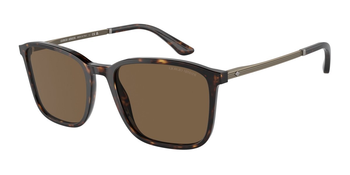 0AR8197 - Giorgio Armani - (Havana) Dark Brown - 55 - 19 - 145 MM - Ardor Eyewear 8056597942614