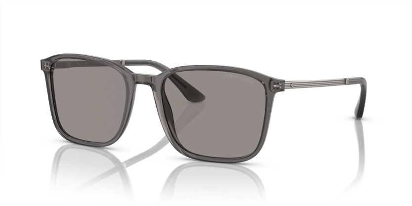 0AR8197 - Giorgio Armani - (Transparent Grey) Photocromatic Grey - 55 - 19 - 145 MM - Ardor Eyewear 8056597942645