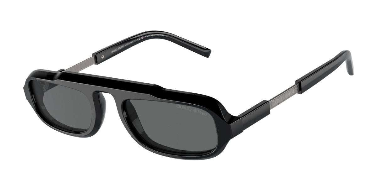 0AR8203 - Giorgio Armani - (Black) Dark Grey - 51 - 20 - 145 MM - Ardor Eyewear 8056597953573