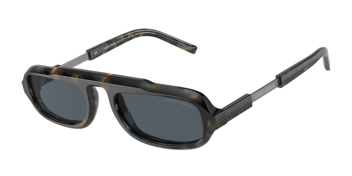 0AR8203 - Giorgio Armani - (Blue Havana) Dark Grey - 51 - 20 - 145 MM - Ardor Eyewear 8056597953597