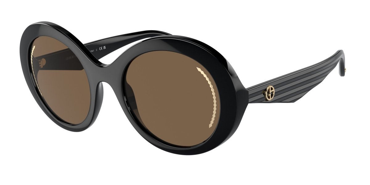 0AR8204 - Giorgio Armani - (Black) Brown - 53 - 21 - 140 MM - Ardor Eyewear 8056597979344