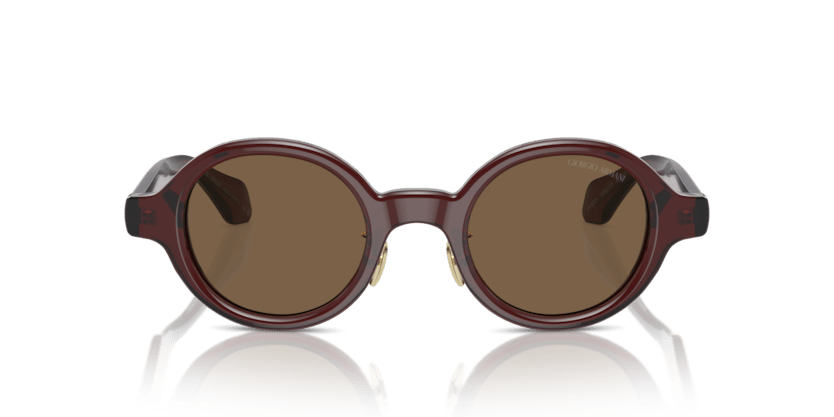 0AR8205 - Giorgio Armani - (Transparent Brown) Dark Brown - 46 - 23 - 145 MM - Ardor Eyewear 8056597999540