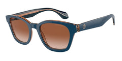 0AR8207 - Giorgio Armani - (Top Blue/Transparent Brown) Gradient Brown - 50 - 21 - 145 MM - Ardor Eyewear 8056262046814