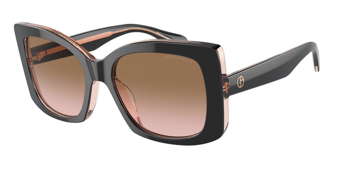 0AR8208U - Giorgio Armani - (Top Black/Transparent Pink) Pink Gradient Grey - 55 - 19 - 140 MM - Ardor Eyewear 8056262047170