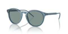 0AR8211 - Giorgio Armani - (Transparent Blue) Grey Vintage Blue - 52 - 20 - 145 MM - Ardor Eyewear 8056262045534