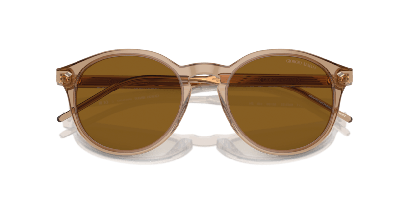 0AR8211 - Giorgio Armani - (Transparent Brown) Brown - 52 - 20 - 145 MM - Ardor Eyewear 8056262045541