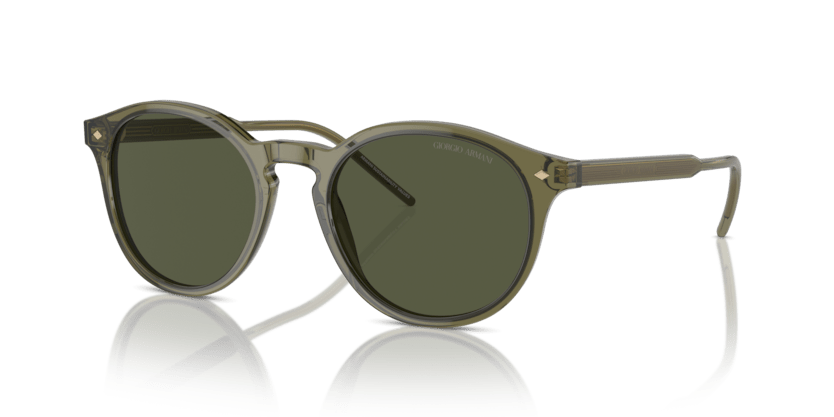 0AR8211 - Giorgio Armani - (Transparent Green) Green - 52 - 20 - 145 MM - Ardor Eyewear 8056262045565