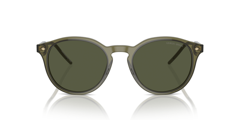 0AR8211 - Giorgio Armani - (Transparent Green) Green - 52 - 20 - 145 MM - Ardor Eyewear 8056262045565